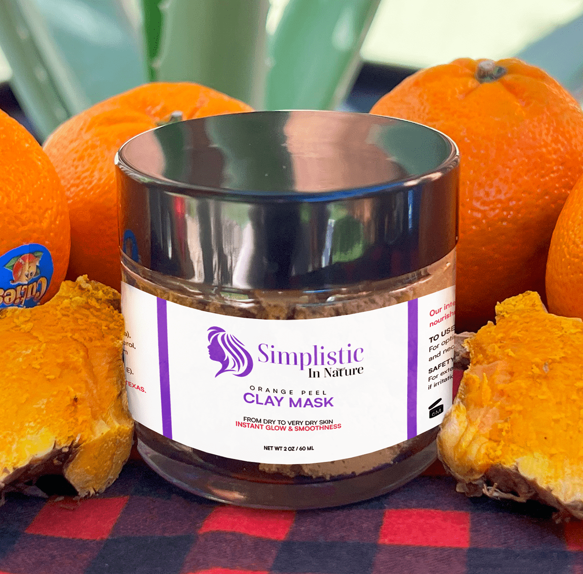 Orange Peel Clay Mask 2 oz